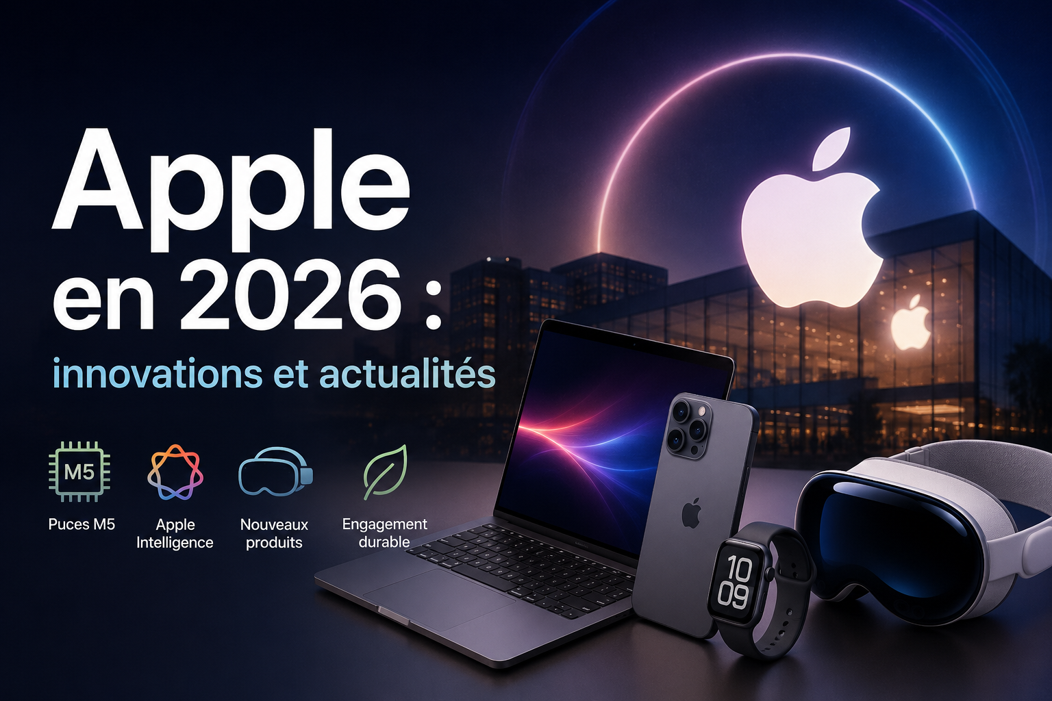 Apple en 2026 : innovations et actualités